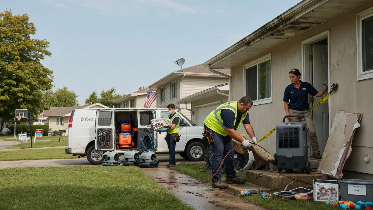 Water Damage Restoration in Fairview, NC near me